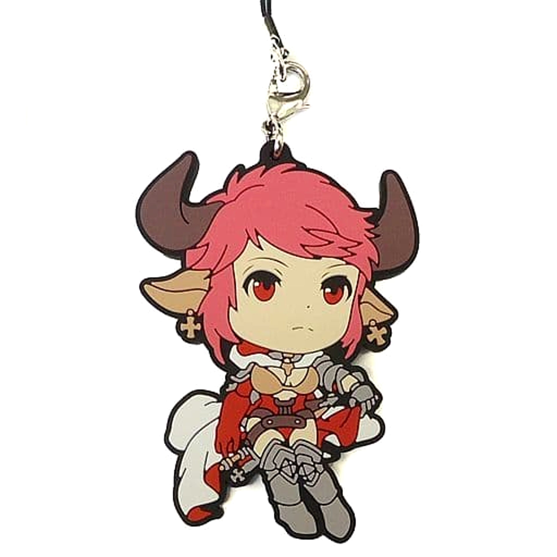 Granblue Fantasy The Animation Sturm Ichiban Kuji Rubber Charm Side B Prize F Keychains [USED]