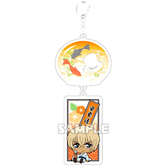 Toru Amuro Detective Conan Furin Yurayura Keychain [USED]
