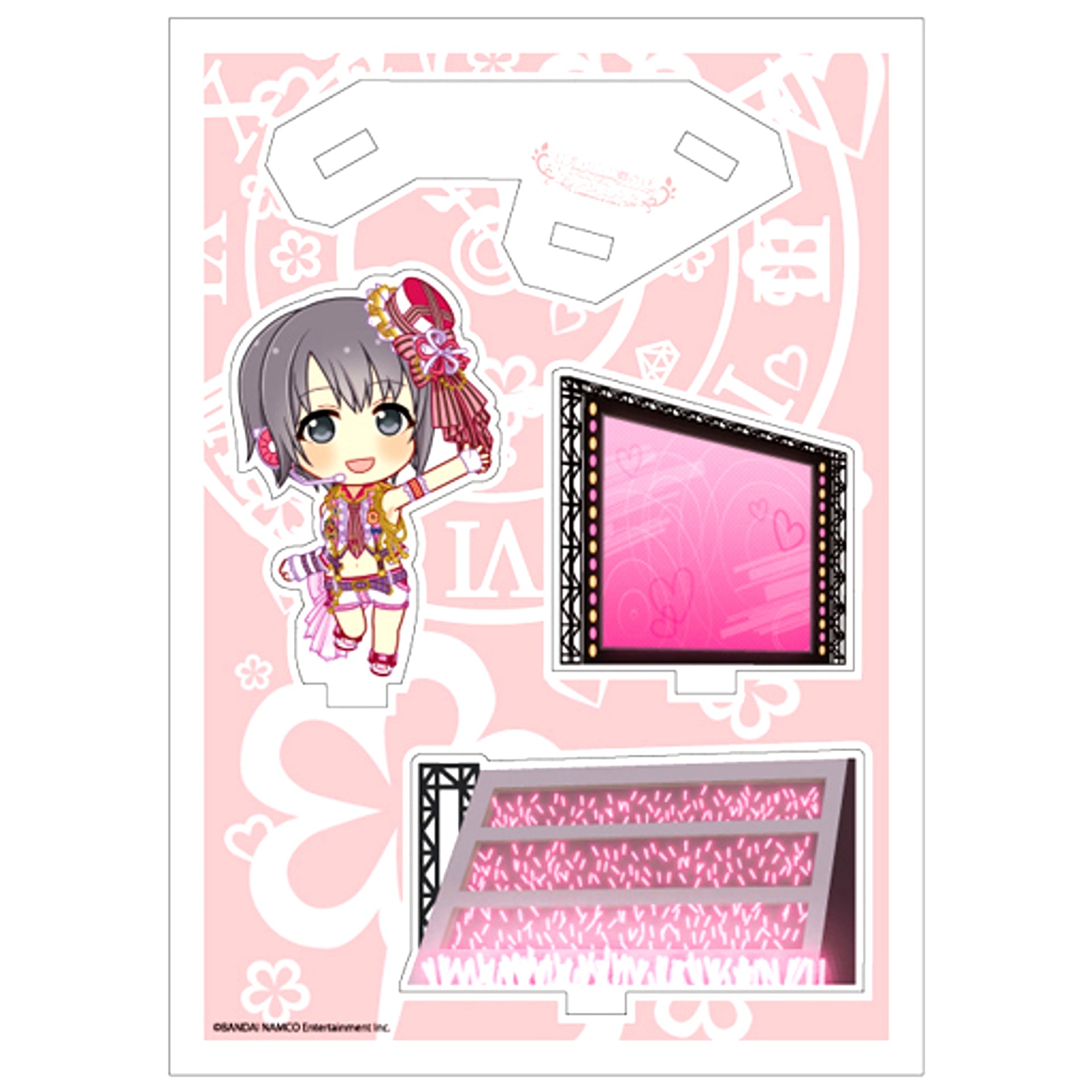 Yuuki Otokura THE IDOLM@STER CINDERELLA GIRLS Acrylic Character Plate Petit [USED]