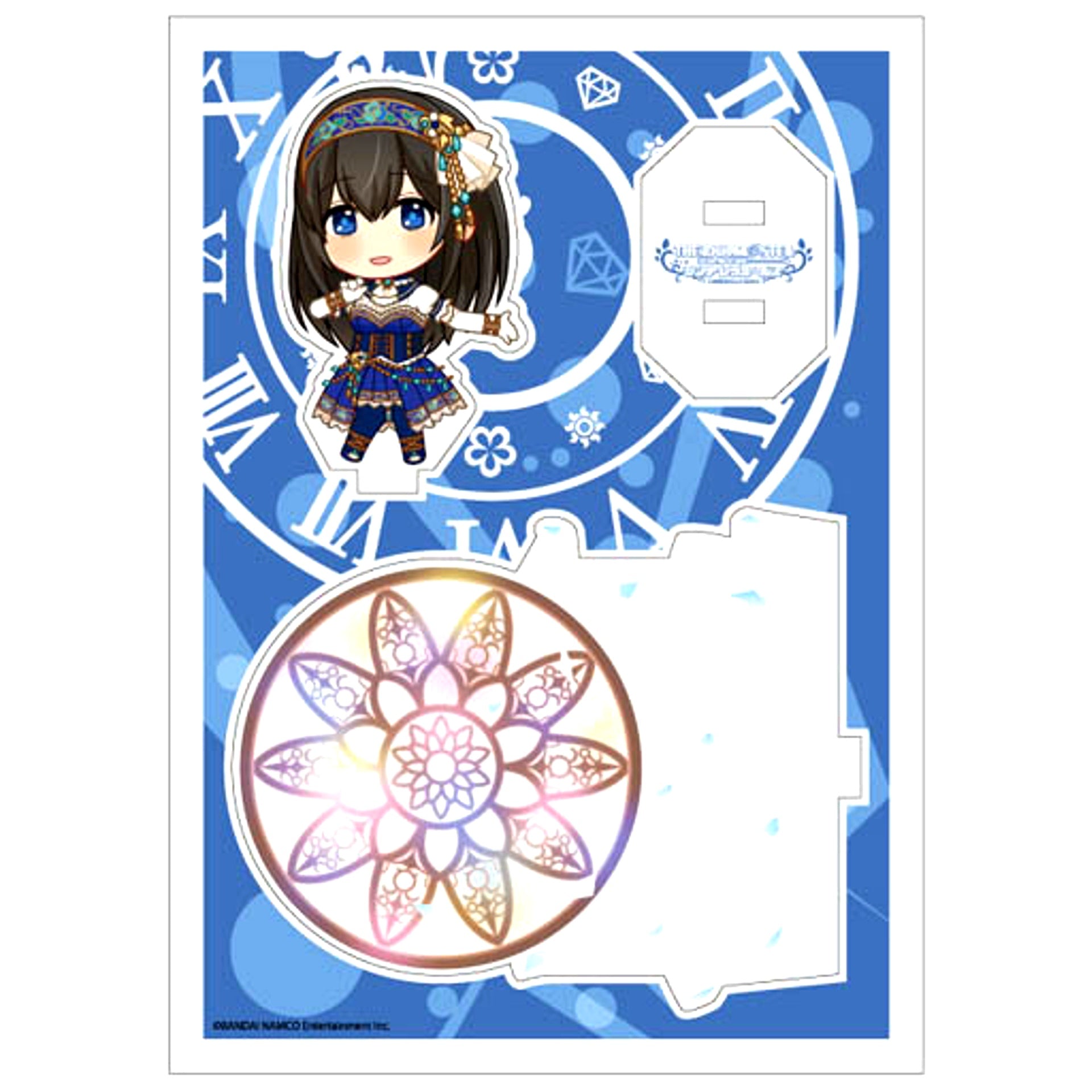 Fumika Sagisawa Acrylic Character Plate Petit Idolmaster Cinderella Girls [USED]