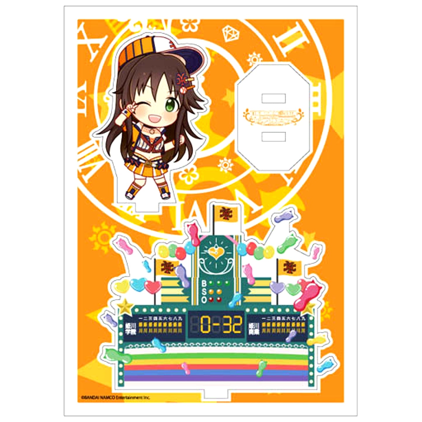 Yuki Himekawa THE IDOLM@STER CINDERELLA GIRLS Acrylic Character Plate Petit [USED]