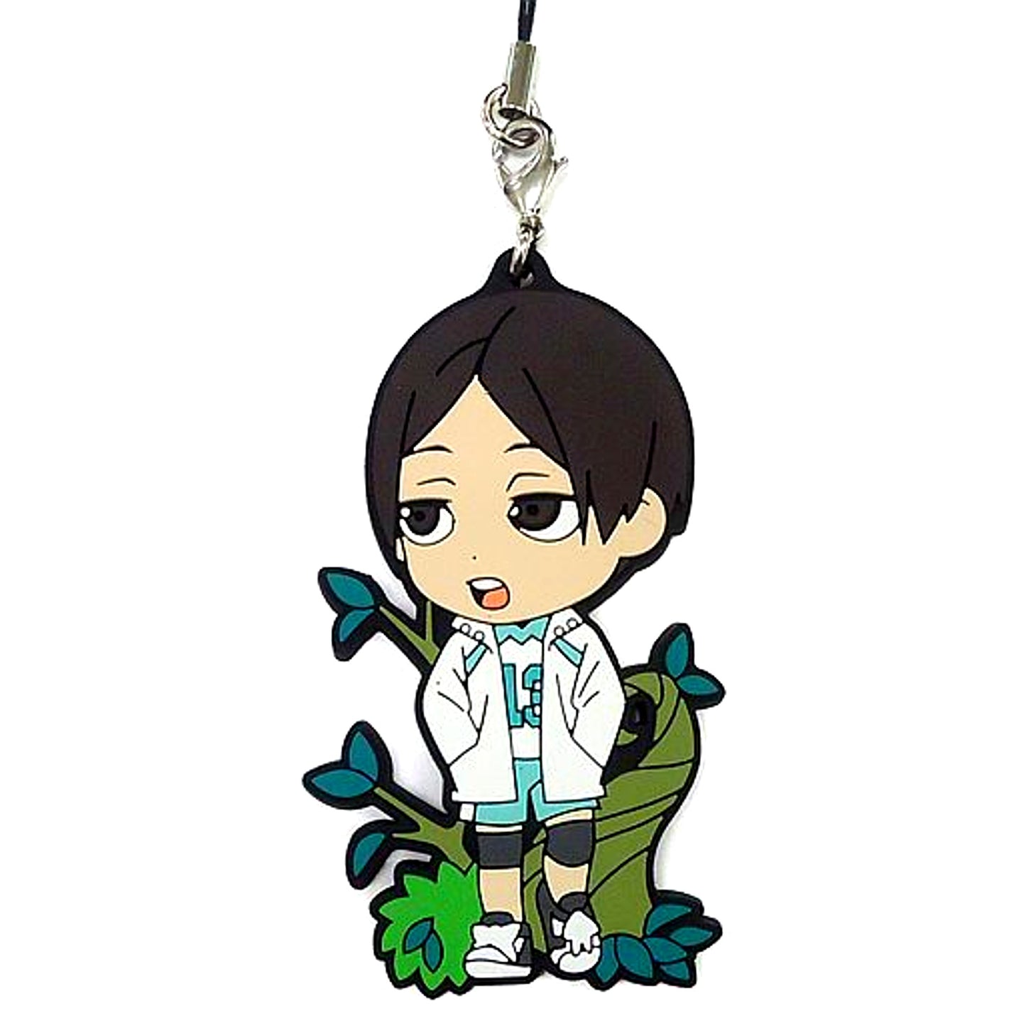 Akira Kunimi 1st Year Rubber Strap Q Prize Kyun Chara Illustrations Ichiban Kuji Haikyu Tsunage Zenkoku e no Kiseki [USED]