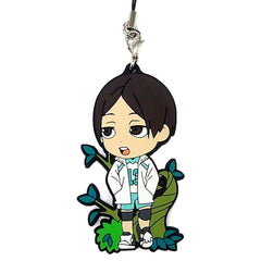 Akira Kunimi 1st Year Rubber Strap Q Prize Kyun Chara Illustrations Ichiban Kuji Haikyu Tsunage Zenkoku e no Kiseki [USED]