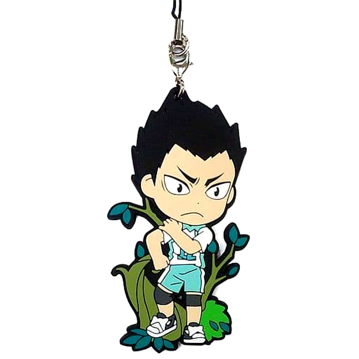 Yutaro Kindaichi Haikyu!! Ichiban Kuji Connect!! Trajectory to the Nation!! 1st Grade Rubber Strap Kyunchara Illustrations Prize Q [USED]