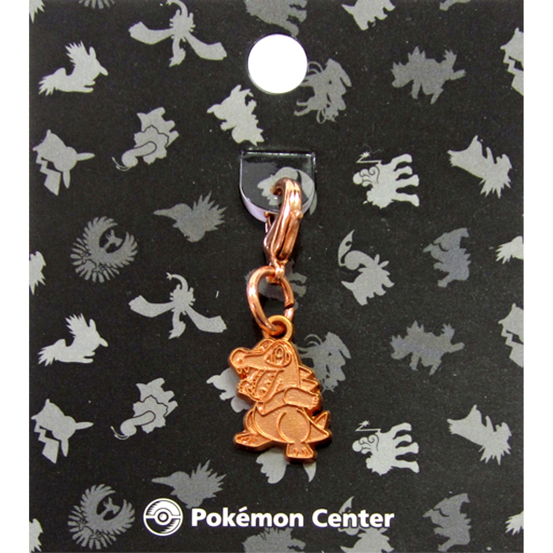 Totodile Pokemon Special Color Metal Charm Pokemon Center Limited Purchase Bonus [USED]