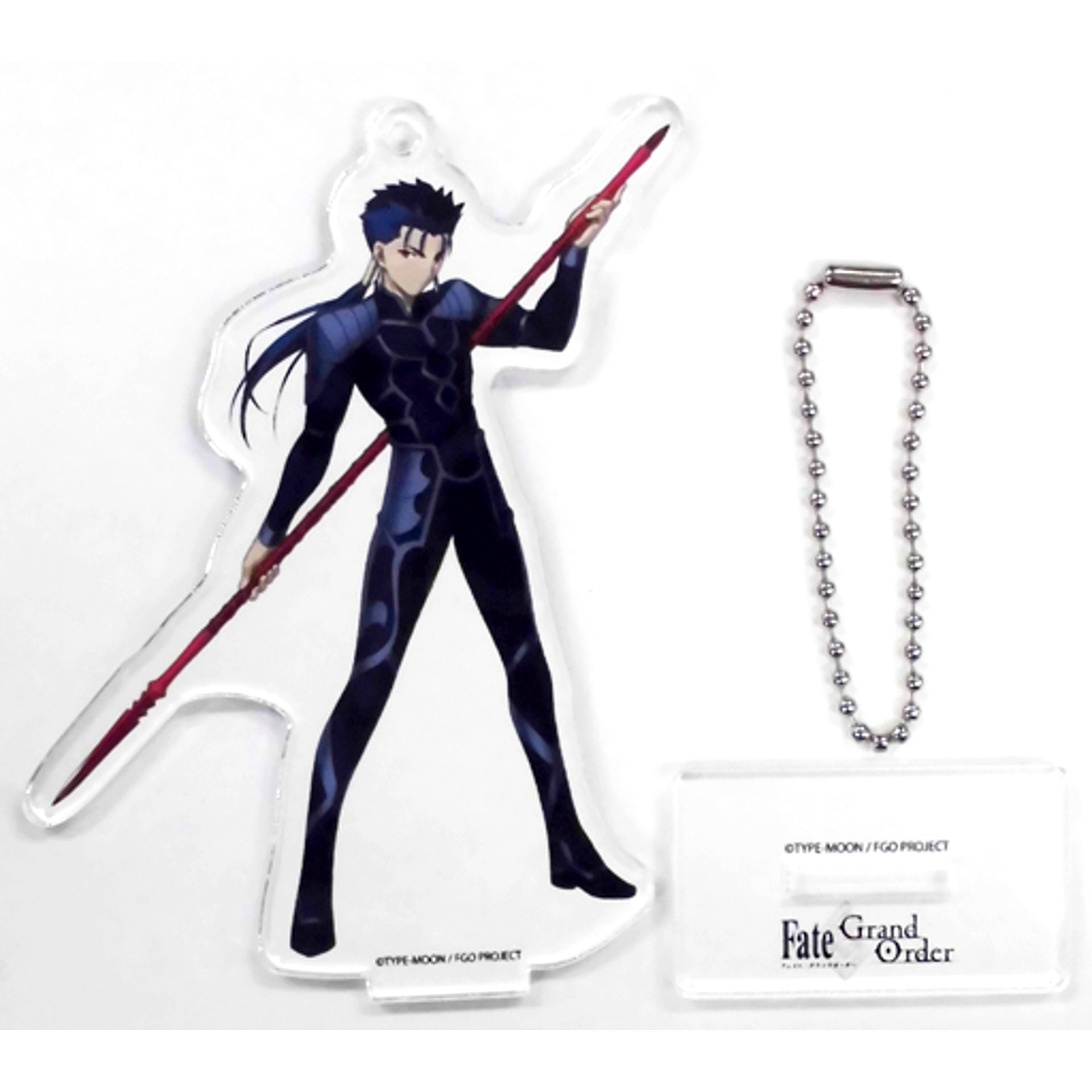Lancer Cu Chulainn Acrylic Stand Fate/Grand Order SHOP in Ikebukuro P'PARCO [USED]