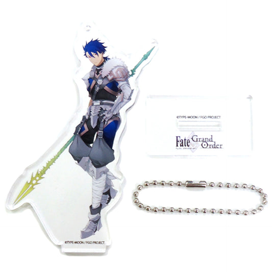 Lancer Cu Chulainn Prototype Fate/Grand Order Acrylic Stand SHOP in Ikebukuro P'PARCO [USED]