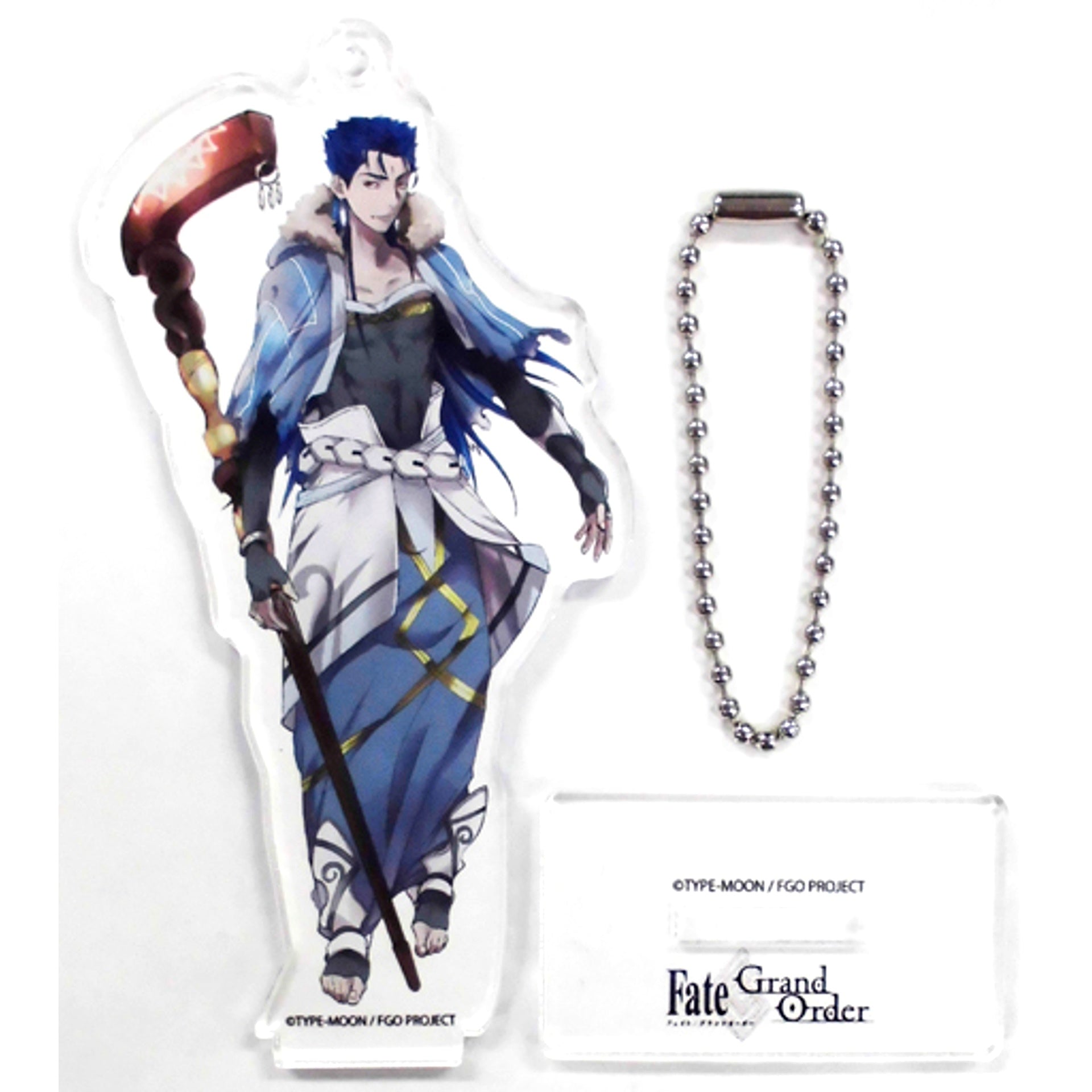 Caster Cu Chulainn Fate/Grand Order Acrylic Stand SHOP in Ikebukuro P'PARCO [USED]