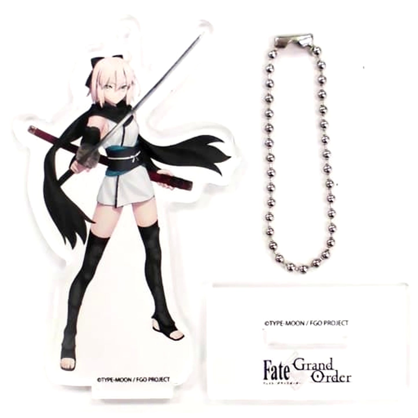 Okita Souji Saber Fate/Grand Order Acrylic Stand FGO Shop Ikebukuro P'PARCO [USED]