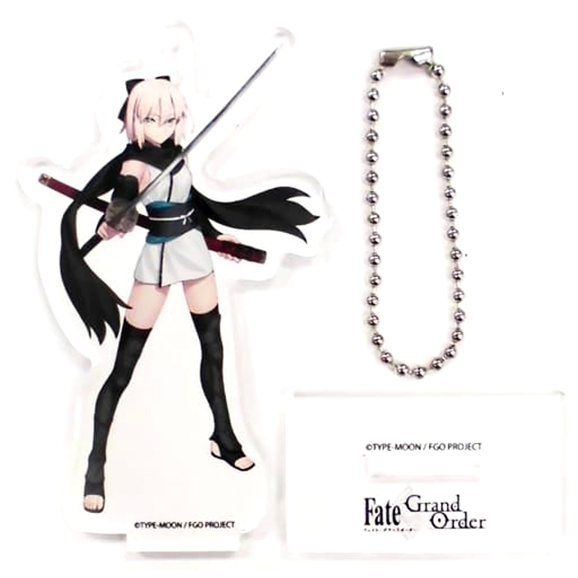 Okita Souji Saber Fate/Grand Order Acrylic Stand FGO Shop Ikebukuro P'PARCO [USED]