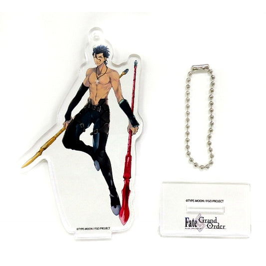 Lancer Diarmuid Ua Duibhne Fate/Grand Order Acrylic Stand SHOP in Ikebukuro P'PARCO [USED]