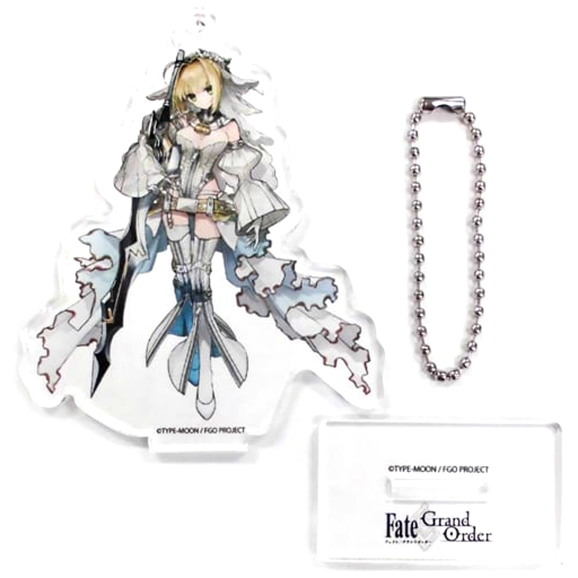 Nero Claudius Bride Saber Fate/Grand Order Acrylic Stand Fate/Grand Order Shop in Ikebukuro P'PARCO [USED]