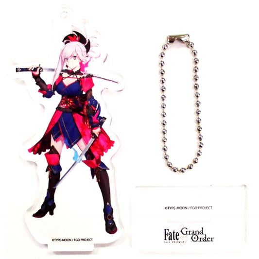 Saber Shinmen Musashi-no-Kami Fujiwara no Harunobu Fate/Grand Order Acrylic Stand SHOP in Ikebukuro P'PARCO [USED]