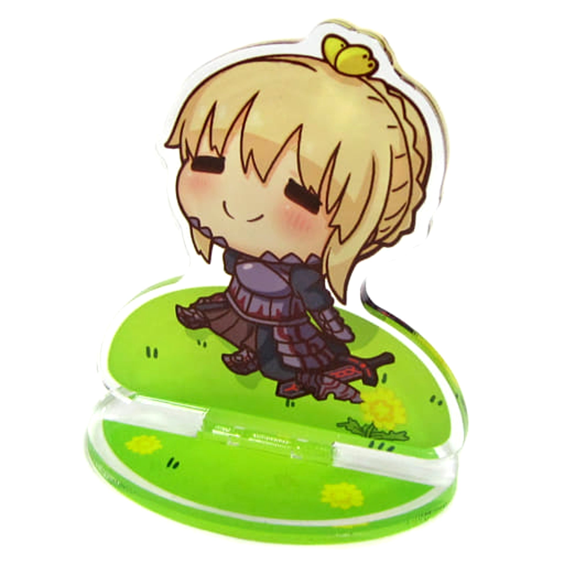 Fate/Grand Order Saber/Artoria Pendragon Alter Ichiban Kuji Acrylic Stand Nimoji Series Poya Prize E Acrylic Stands [USED]