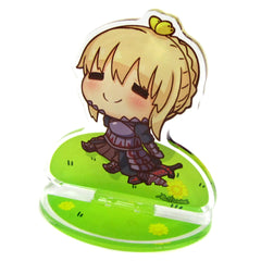 Fate/Grand Order Saber/Artoria Pendragon Alter Ichiban Kuji Acrylic Stand Nimoji Series Poya Prize E Acrylic Stands [USED]
