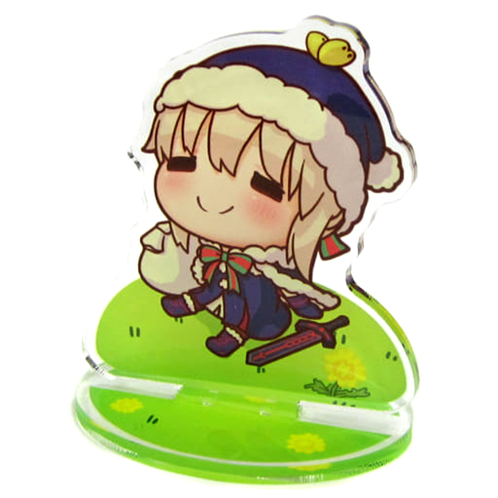 Ichiban Kuji Fate/Grand Order Nimoji Poya Rider Artoria Pendragon Santa Alter Acrylic Stand Prize E Acrylic Stands [USED]