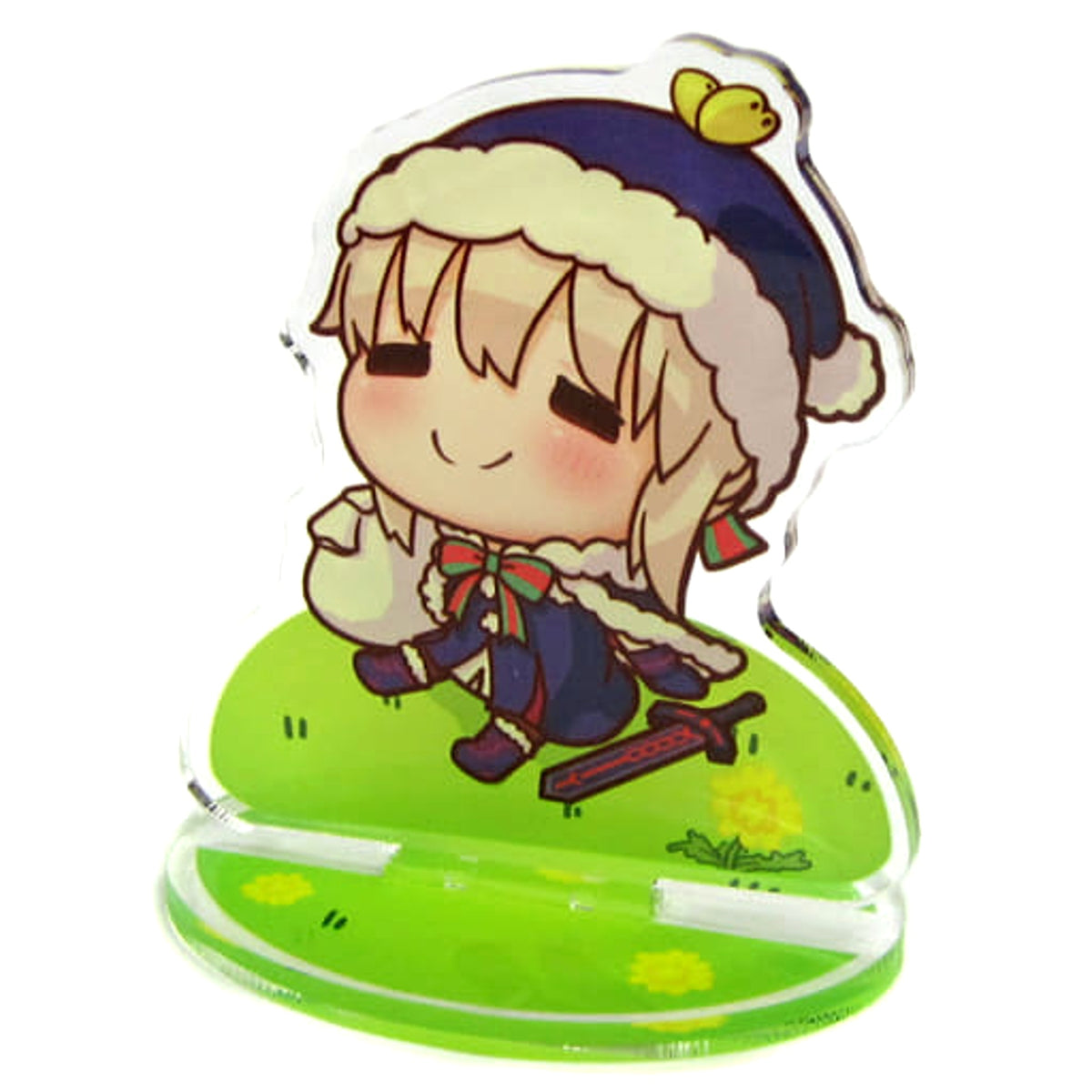 Ichiban Kuji Fate/Grand Order Nimoji Poya Rider Artoria Pendragon Santa Alter Acrylic Stand Prize E Acrylic Stands [USED]