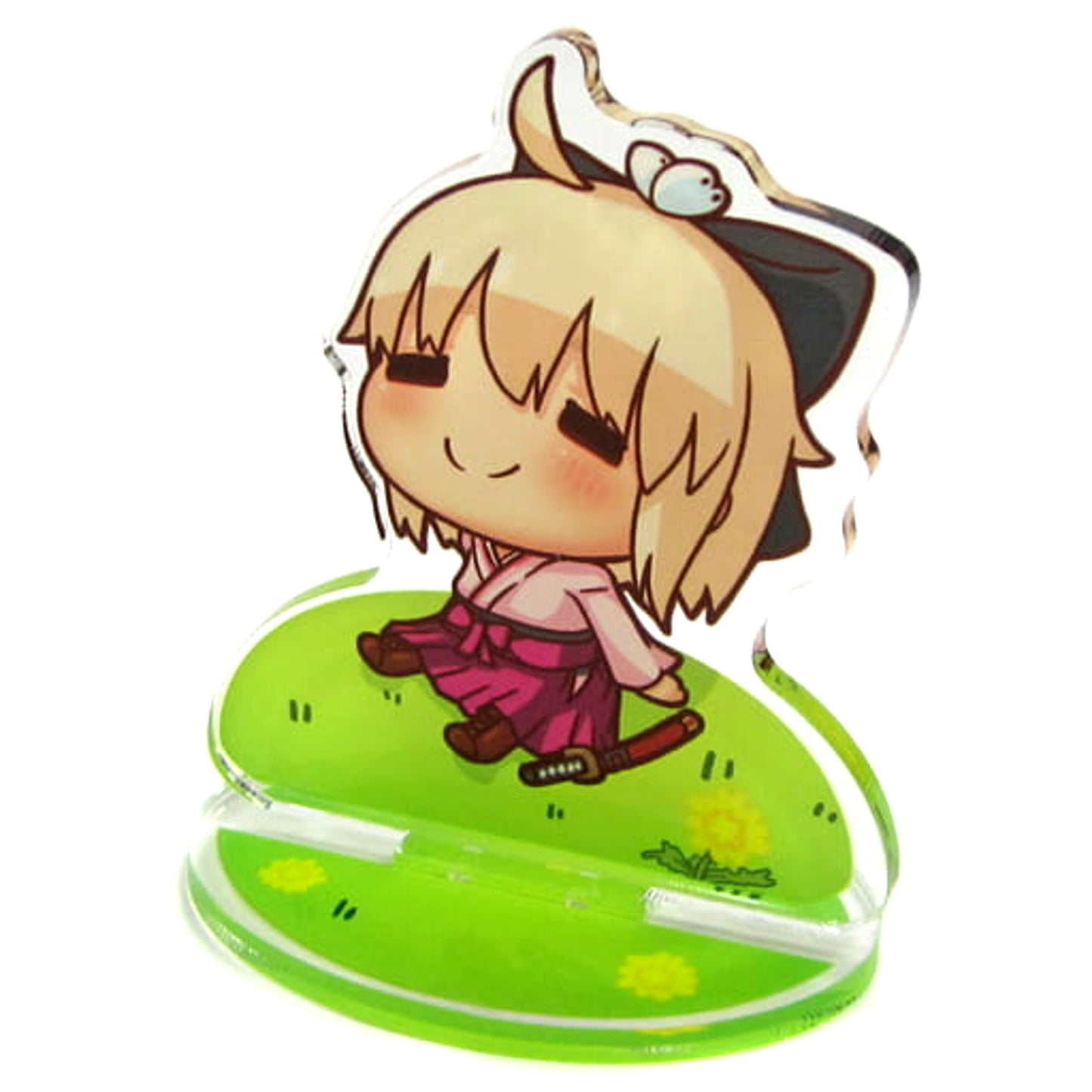 Fate/Grand Order Saber Souji Okita Ichiban Kuji Acrylic Stand Nimoji Series Poya Prize E [USED]