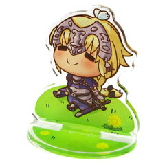 Ichiban Kuji Fate/Grand Order Ruler/Jeanne d'Arc Nimoji Series Poya Acrylic Stand Prize E Acrylic Stands [USED]
