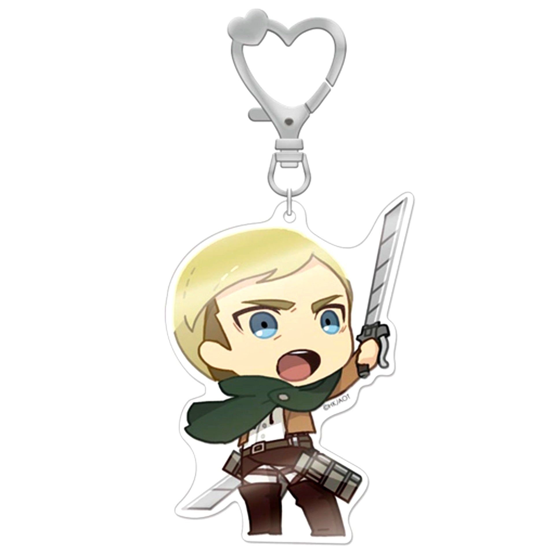 Erwin Smith Attack on Titan Season 2 For Plush Big Acrylic Keychain [USED]