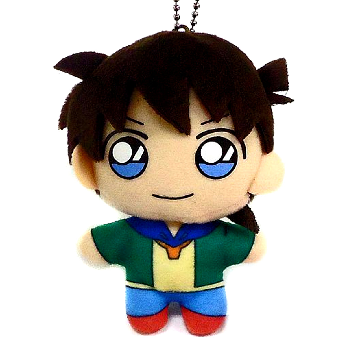 Shinichi Kudo Detective Conan Keychain Mascot Shinichi & Ran & Heiji & Kazuha [USED]