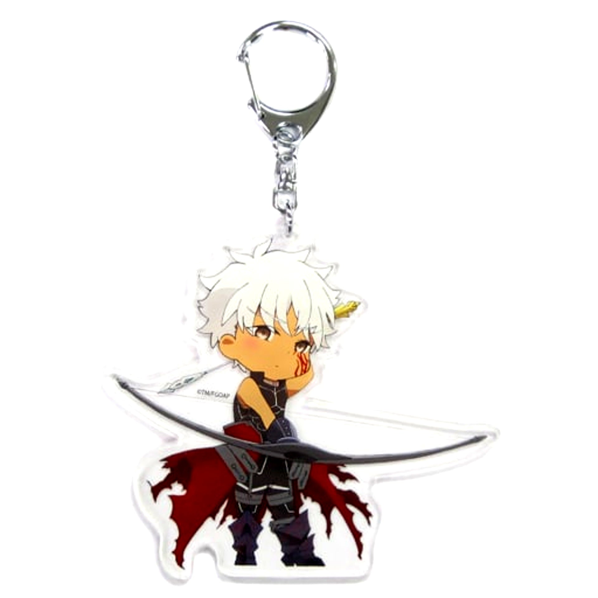 Archer Emiya Fate/Grand Order First Order Deka SD Acrylic Keychain Shop in Ikebukuro P'PARCO [USED]