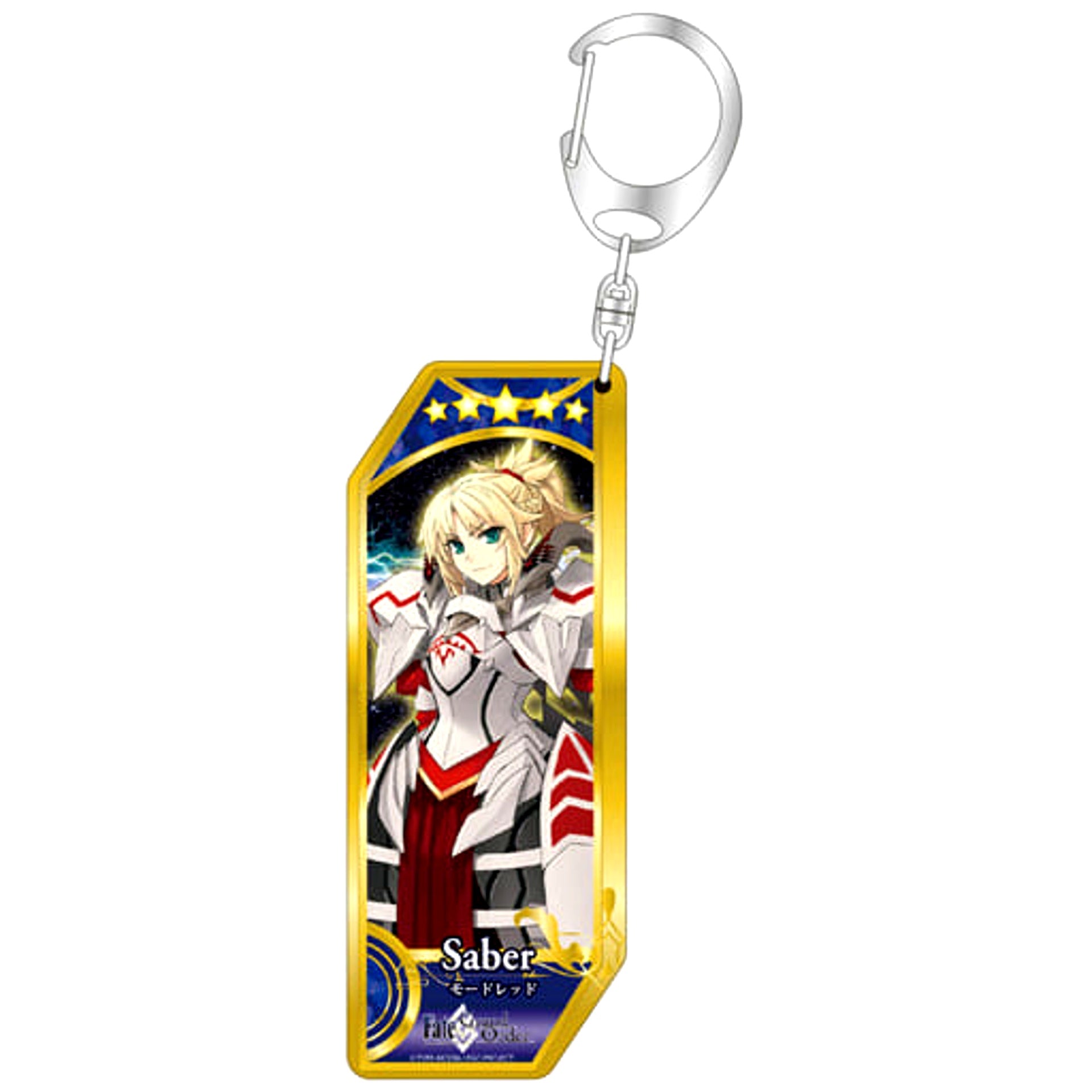 Fate/Grand Order Mordred Saber Servant Keychain [USED]