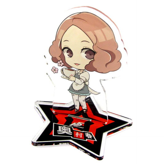 Haru Okumura Persona 5 BIG Acrylic Stand x Princess Cafe [USED]