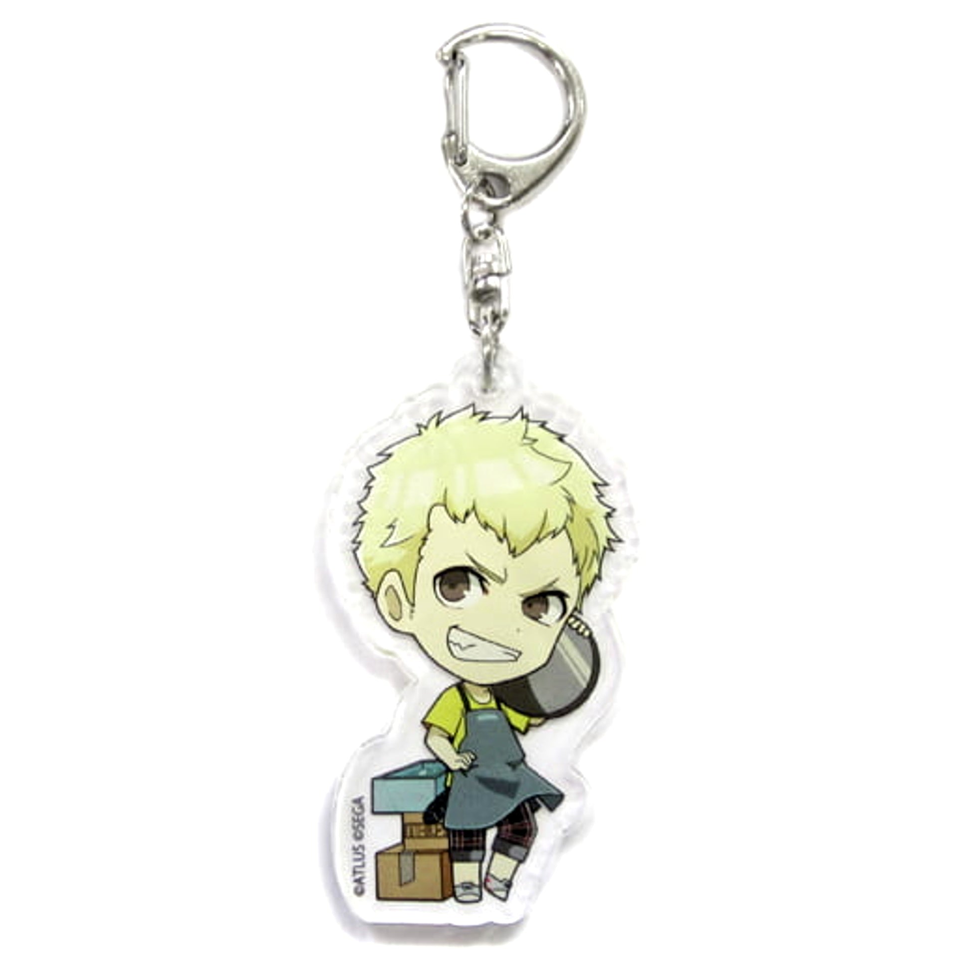 Persona 5 Ryuji Sakamoto Acrylic Keychain Princess Cafe Limited Keychains [USED]