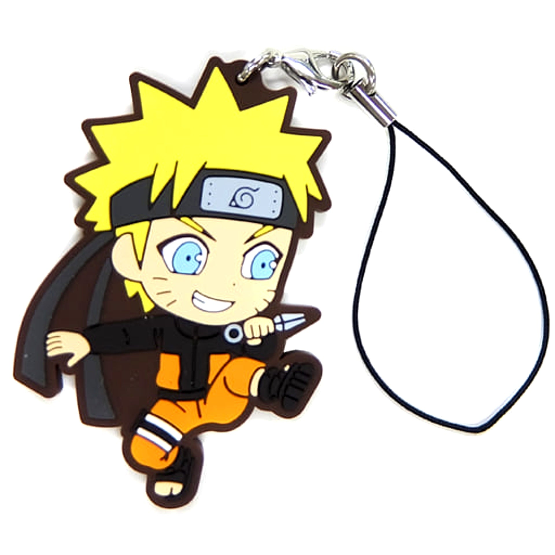 Boruto: Naruto Next Generations Naruto Uzumaki Ichiban Kuji NARUTO Rubber Strap Kyunchara Illustrations Prize G [USED]