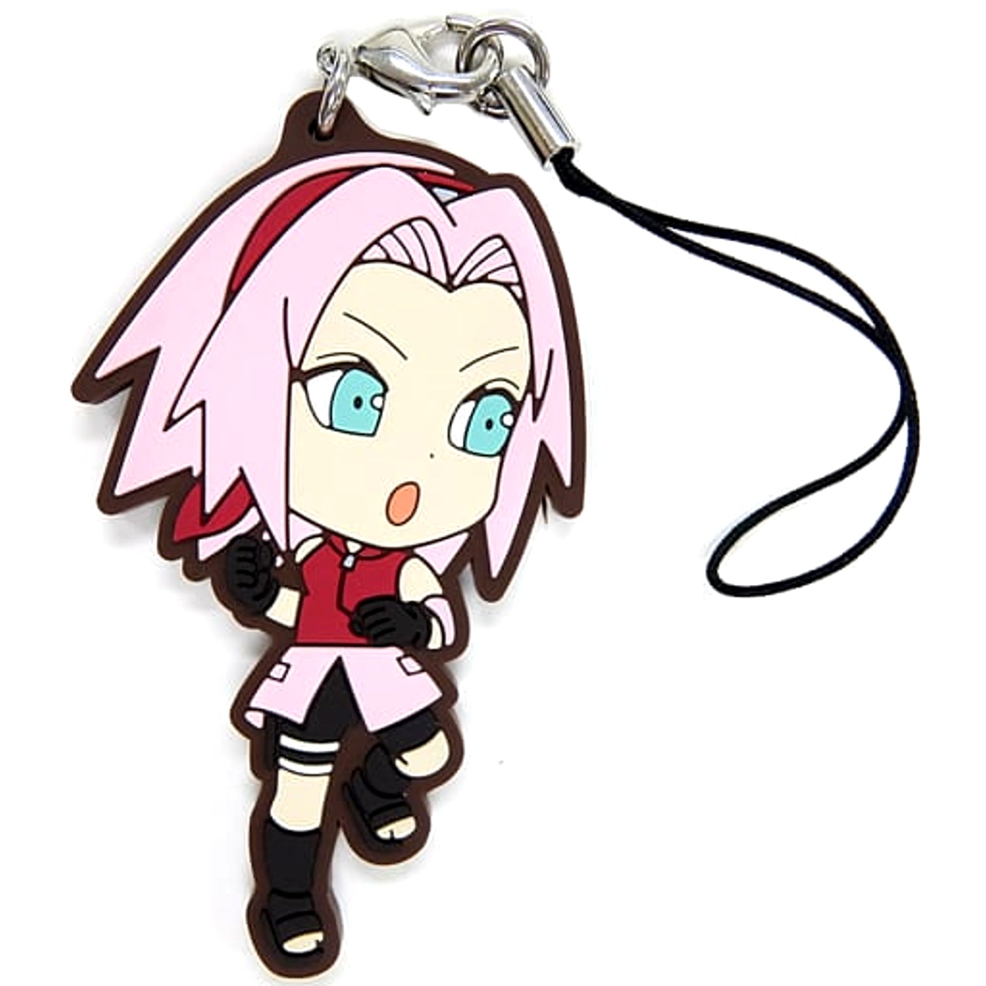 Boruto: Naruto Next Generations Sakura Haruno Ichiban Kuji NARUTO Rubber Strap Kyunchara Illustrations Prize G [USED]