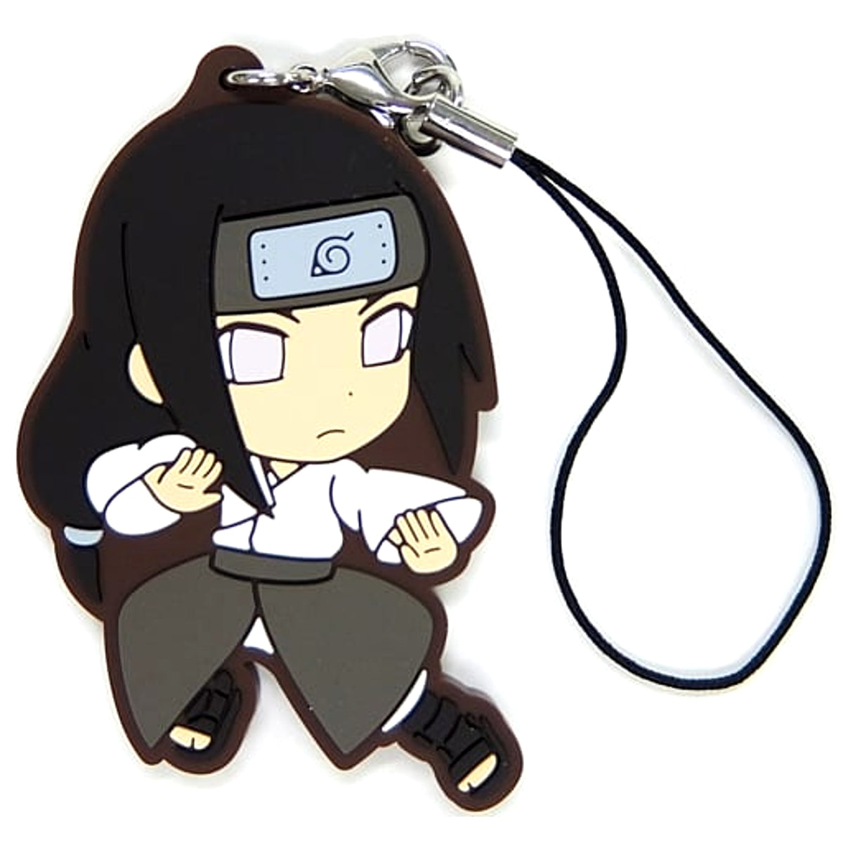 Boruto: Naruto Next Generations Neji Hyuga Ichiban Kuji NARUTO Rubber Strap Kyunchara Illustrations Prize G [USED]