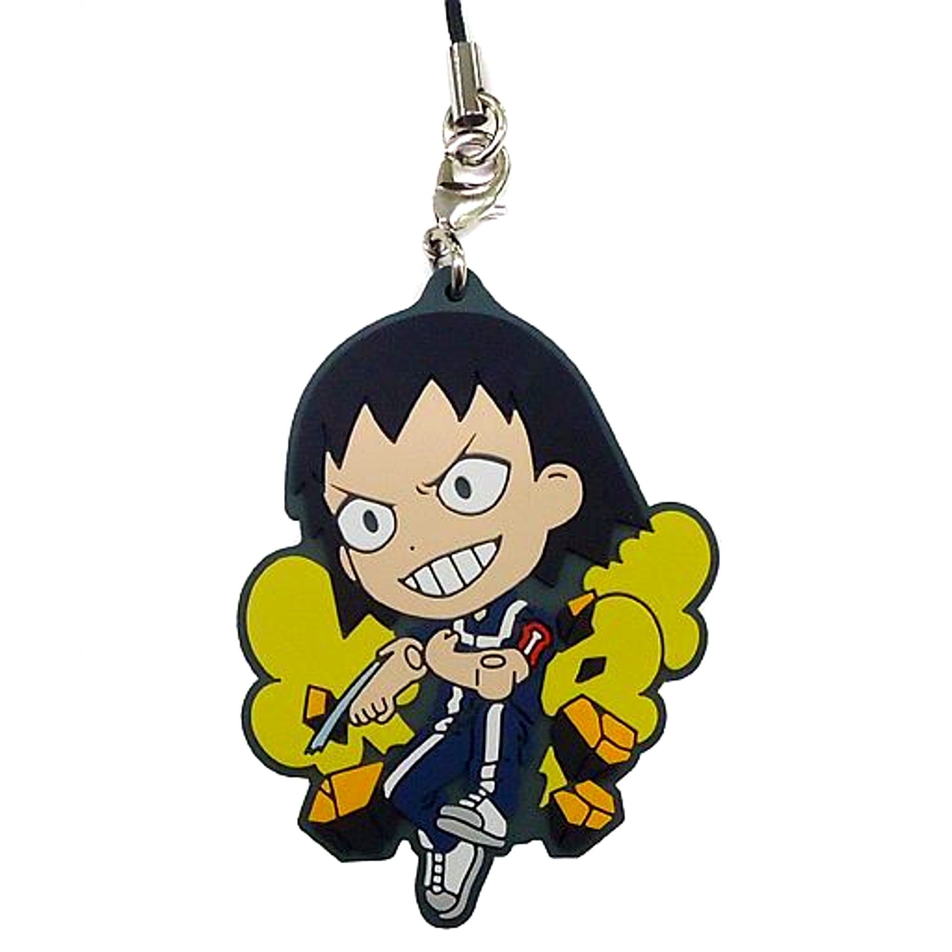 Hanta Sero Boys Rubber Strap Kyun Chara Illustrations Ichiban Kuji My Hero Academia UA Sports Festival Prize D [USED]