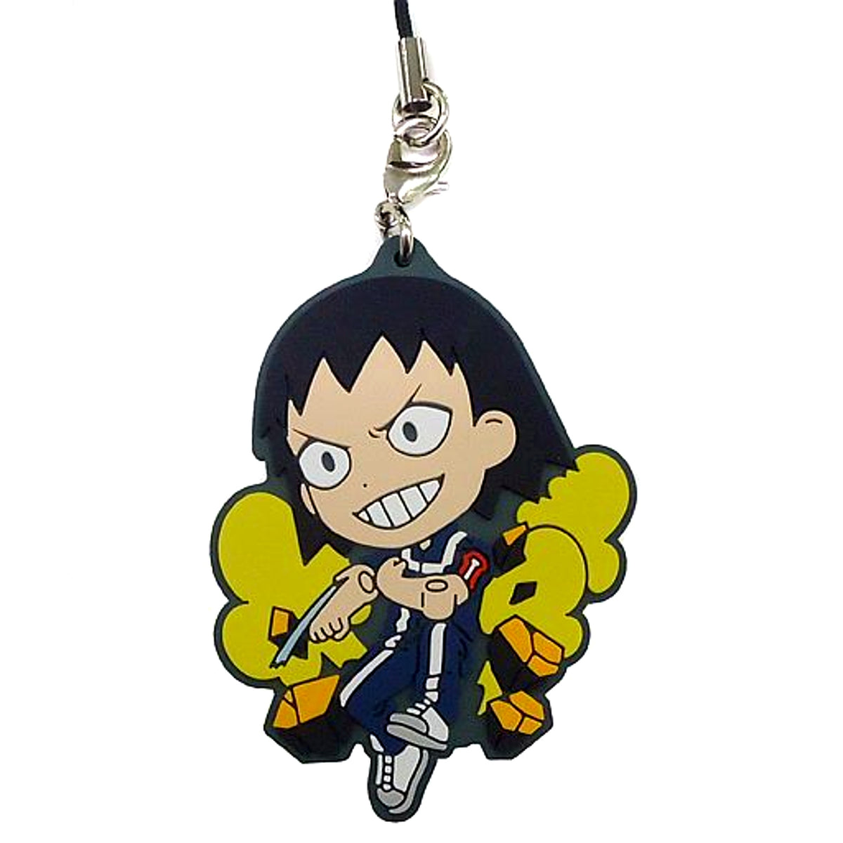 Hanta Sero Boys Rubber Strap Kyun Chara Illustrations Ichiban Kuji My Hero Academia UA Sports Festival Prize D [USED]