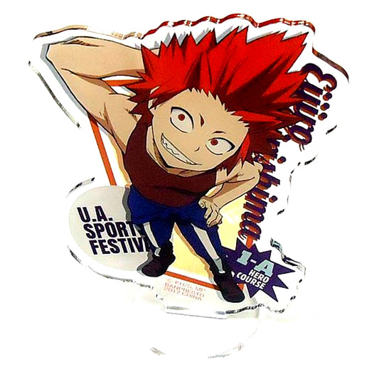 Eijiro Kirishima F Prize Fighting Spirit Explosion Acrylic Stand Ichiban Kuji My Hero Academia U.A. Sports Festival [USED]