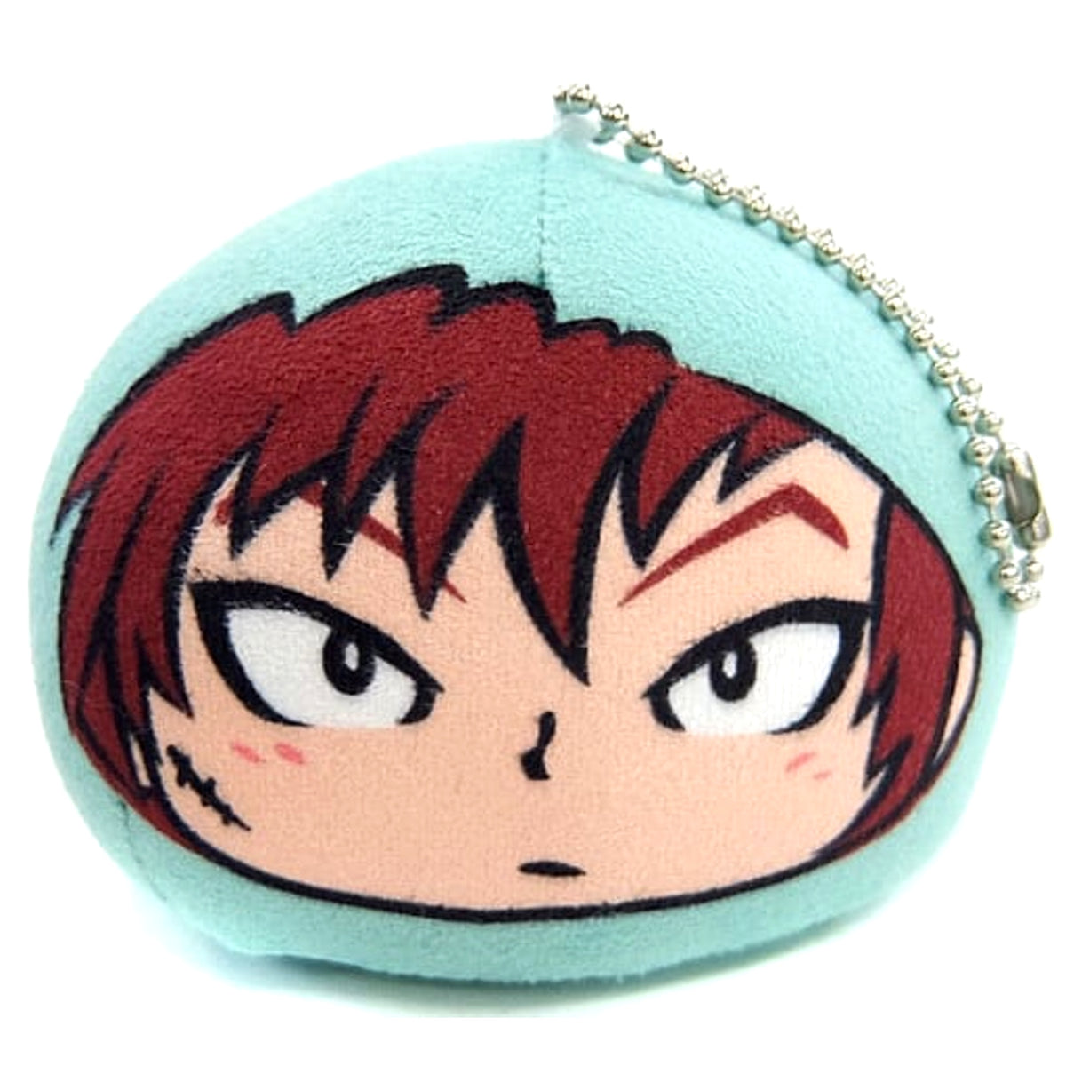 Nintama Rantaro Miyoshimaru Minnano Kuji Mochi Puchi Marukko Mascot Set Hyogo Navy Prize E Keychains [USED]