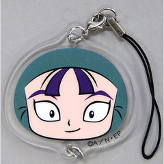 Nintama Rantaro Senzo Tachibana Minnano Kuji Mochi Puchi Face Acrylic Charm Prize F Charm [USED]