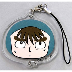 Nintama Rantaro Chouji Nakazaike Minnano Kuji Mochi Puchi Face Acrylic Charm Prize F Charm [USED]