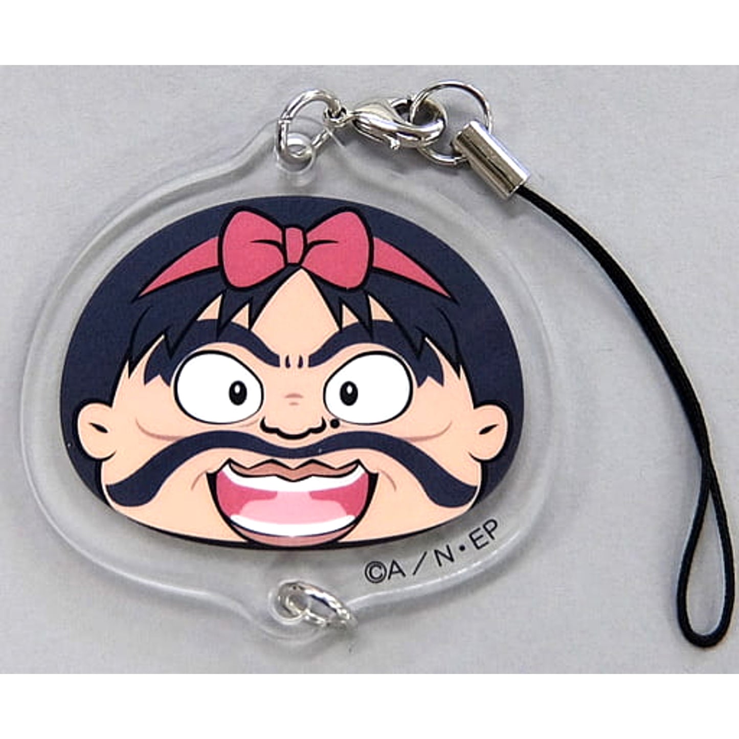 Hyogo Daisan Kyoei Maru Nintama Rantaro Minnano Kuji Mochi Puchi Face Acrylic Charm Prize F [USED]