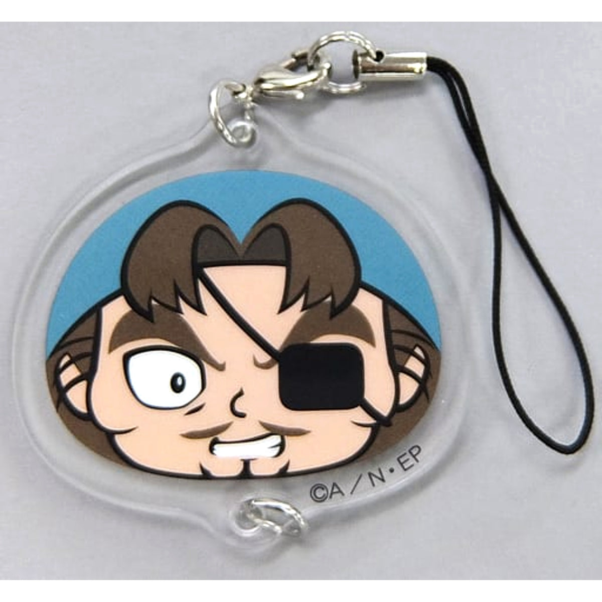 Nintama Rantaro Kagerou Minnano Kuji Mochi Puchi Face Acrylic Charm Prize F Charm [USED]