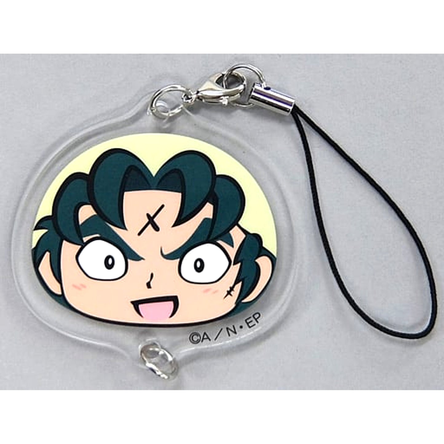 Onigumomaru Nintama Rantaro Minnano Kuji Mochi Puchi Face Acrylic Charm Prize F [USED]