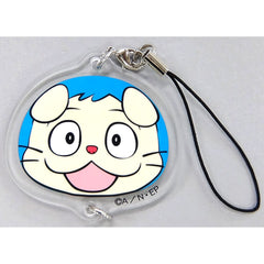Nintama Rantaro Hemhem Minnano Kuji Mochi Puchi Face Acrylic Charm Prize F Charm [USED]