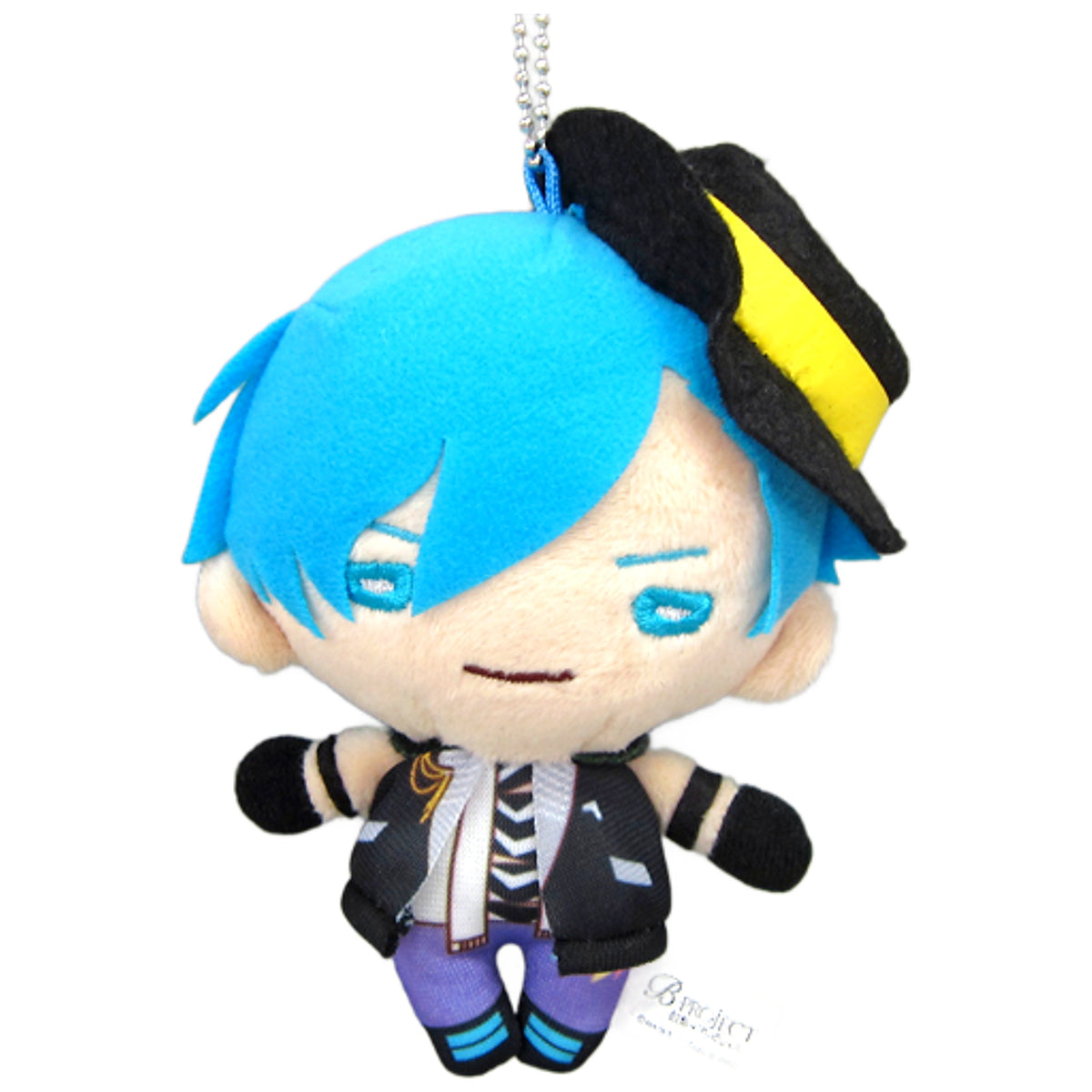 B-Project: Kodou Ambitious Kento Aizome Nitotan Plush Toy with Ball Chain Keychains [USED]