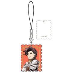 Granblue Fantasy The Animation Rackam Genuine Leather Stamp Strap Keychains [USED]