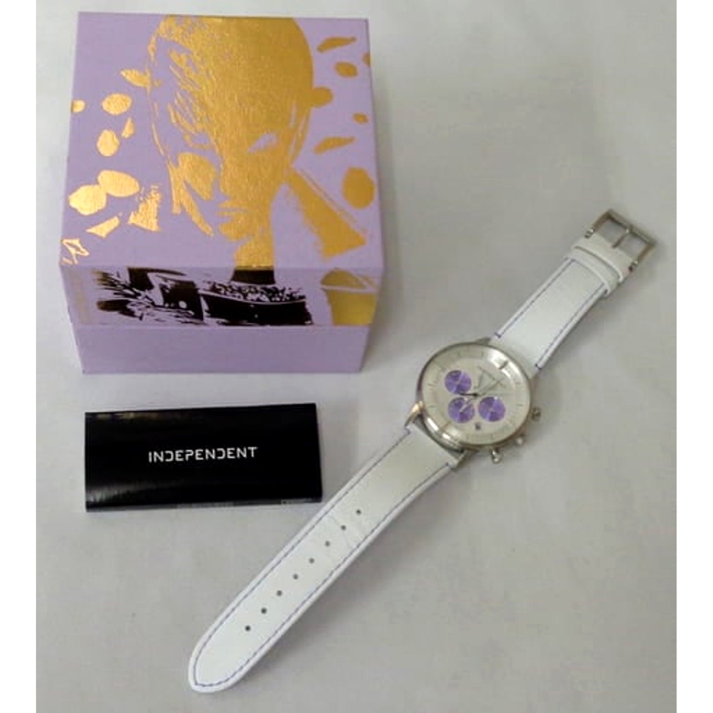 Sengoku Basara Mitsunari Ishida Model Collaboration Watch Independent with Special Maki-e Style Warlord Photo Box [USED]
