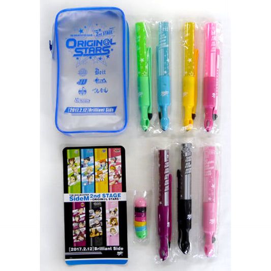 THE IDOLM@STER SideM 7 Color Set Official Concert Light Brilliant Side @Makuhari 0212 2nd STAGE ORIGINAL STARS Exclusive [USED]