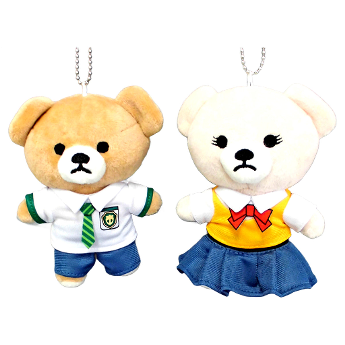 Your Name. Taki Tachibana Mitsuha Miyamizu Uniform Stuffed Toy Mascot 7net Limited Blu-ray/DVD Bundled Bonus Mascot [USED]