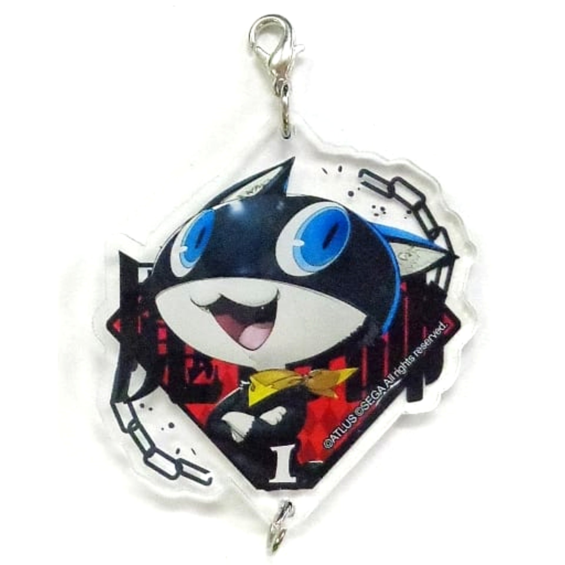 Persona 5 Morgana Connectable Acrylic Keychain Phantom Thieves Ikebukuro Hideout Exclusive Keychains [USED]
