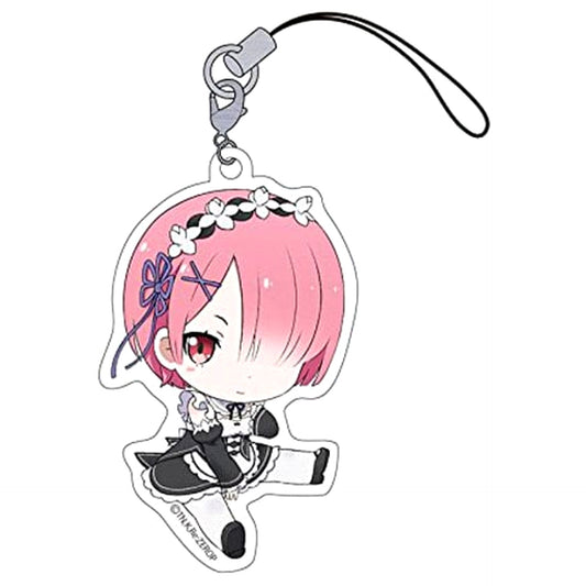Re:ZERO -Starting Life in Another World- Ram Petanko Trading Acrylic Straps Acrylic Item [USED]