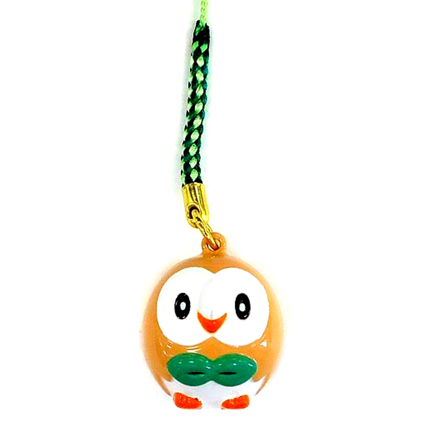 Rowlet Pokemon Bell Netsuke Strap Pokemon Center Limited [USED]